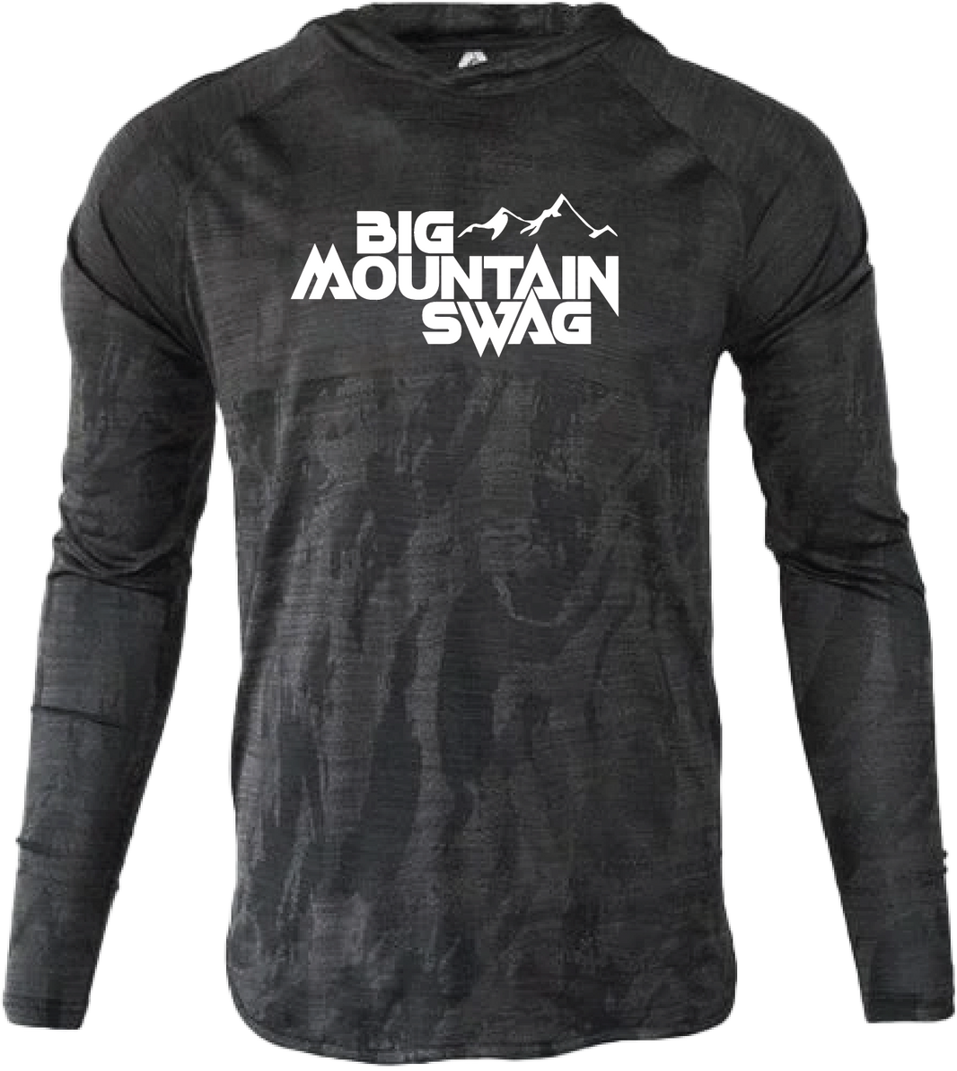 Men's Carbon Camo Droptail Lightweight Hoodie