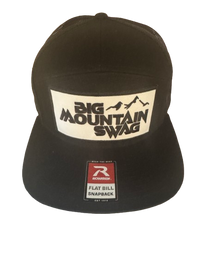 The Black Highline with BMS Classic Black Peak Patch