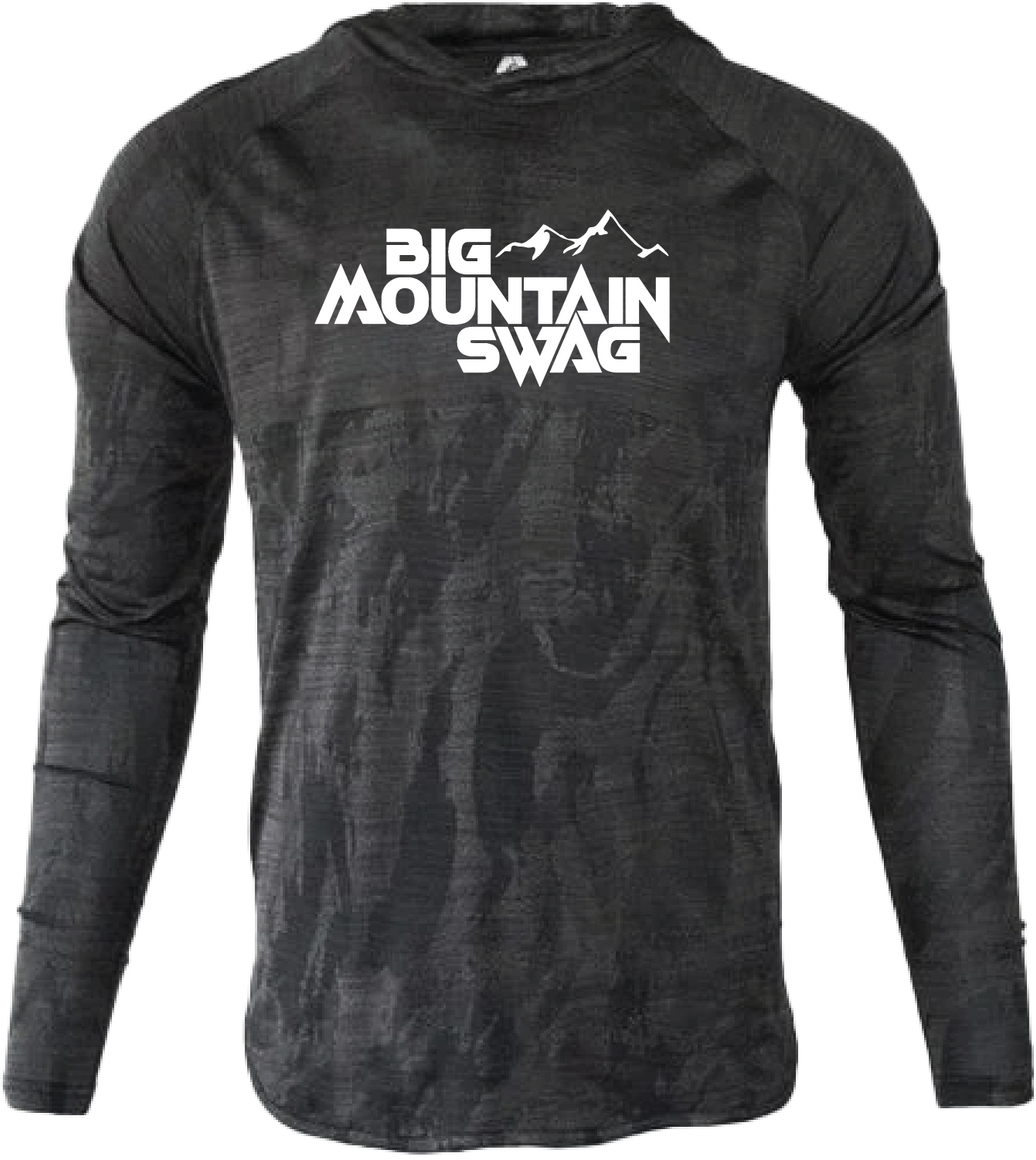 Men's Carbon Camo Droptail Lightweight Hoodie