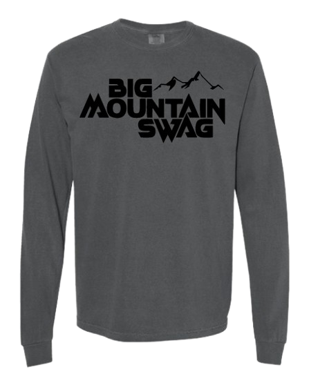 Long Sleeve Base Layer Tee BMS Classic Black Peak