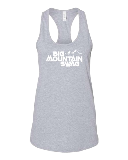 Racerback Tank BMS Classic White Peak