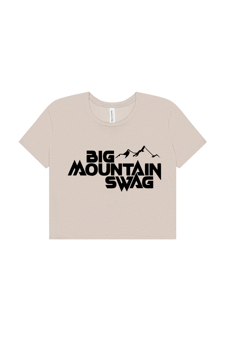Crop Tee BMS Classic Black Peak