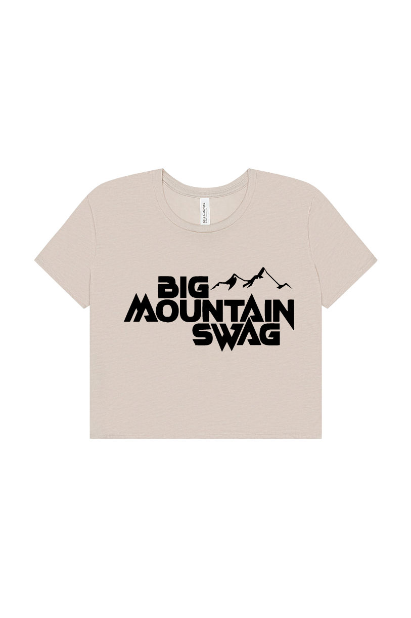 Crop Tee BMS Classic Black Peak