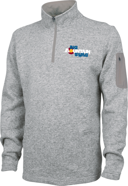 Men's 1/4 Zip Pullover BMS Colorado Classic
