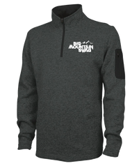Men's 1/4 Zip Pullover BMS Classic White Peak