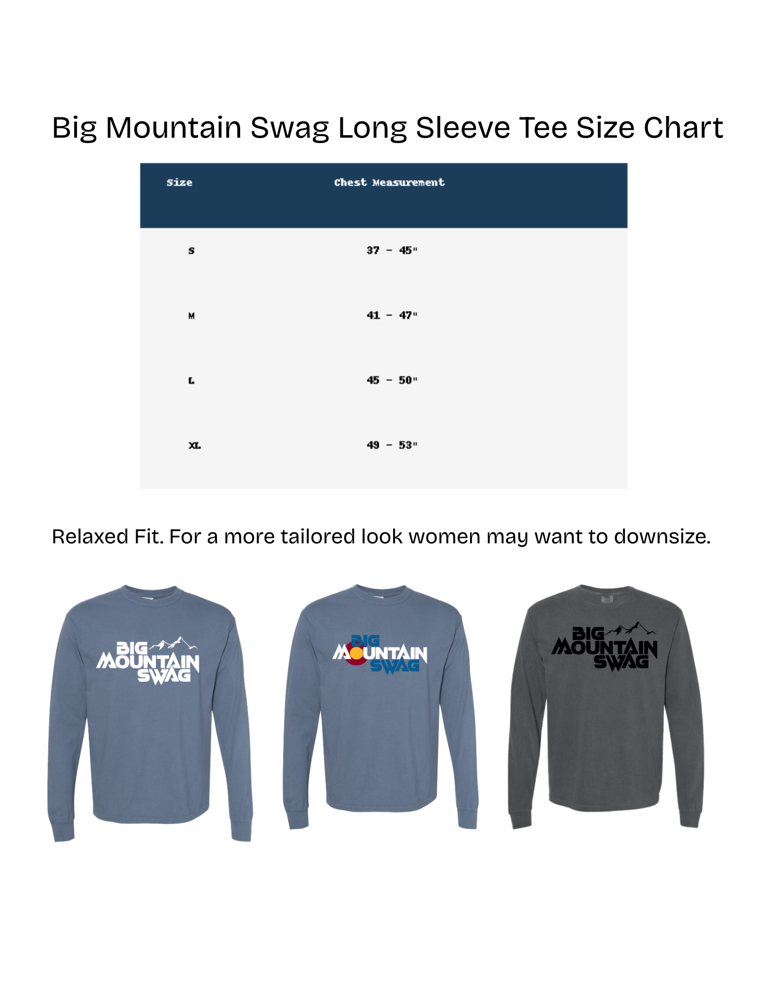 Long Sleeve Base Layer Tee BMS Classic Black Peak