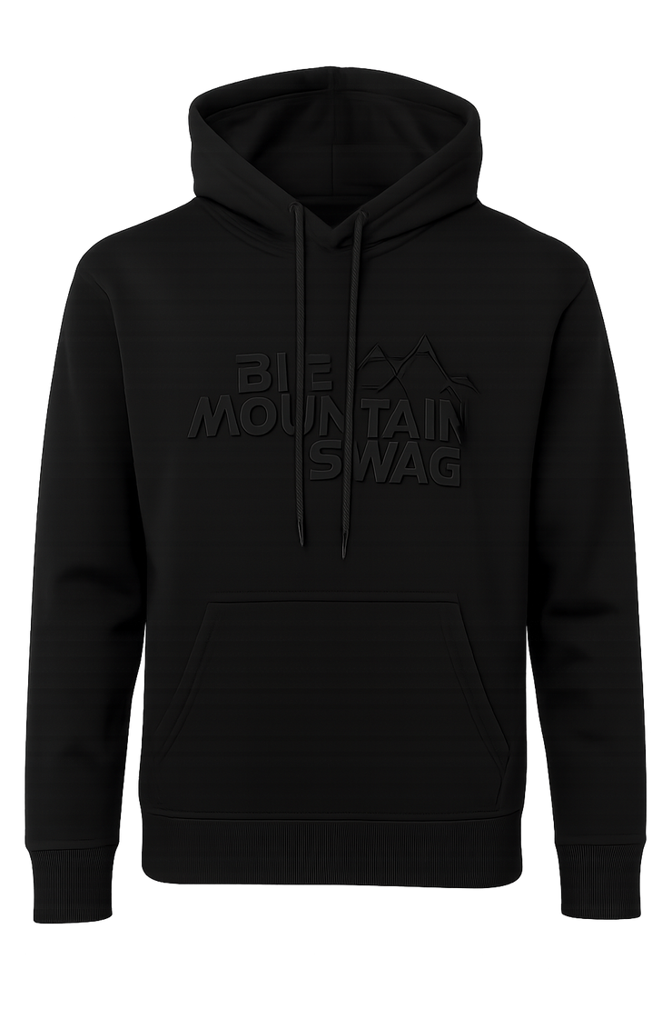 Embossed Black BMS Hoodie