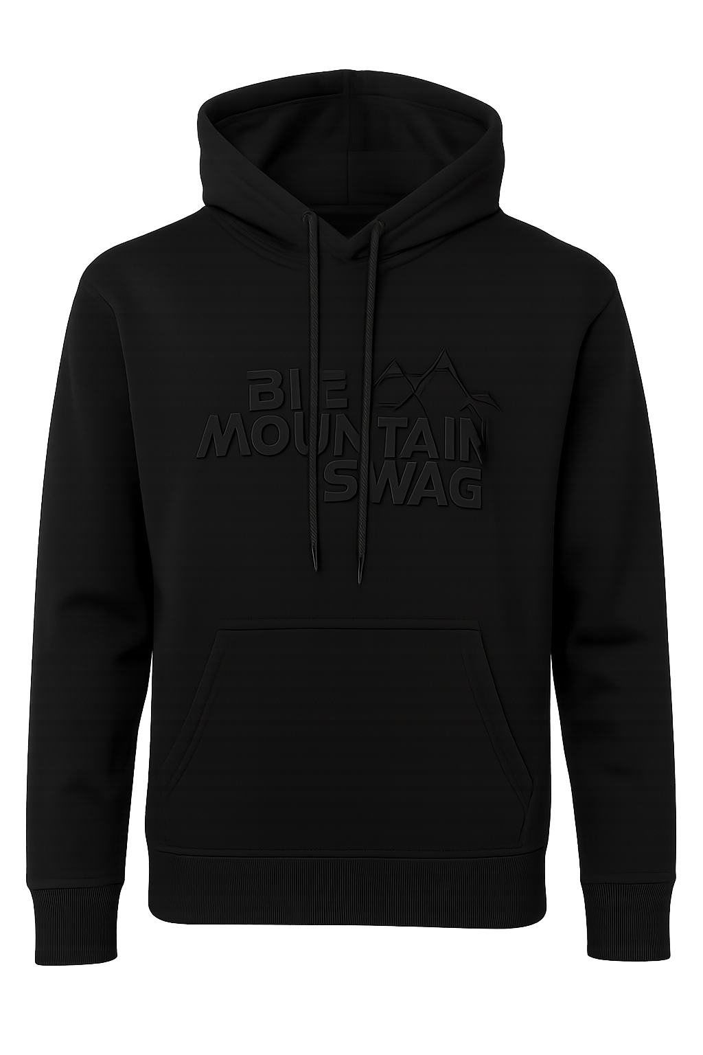 Embossed Black BMS Hoodie