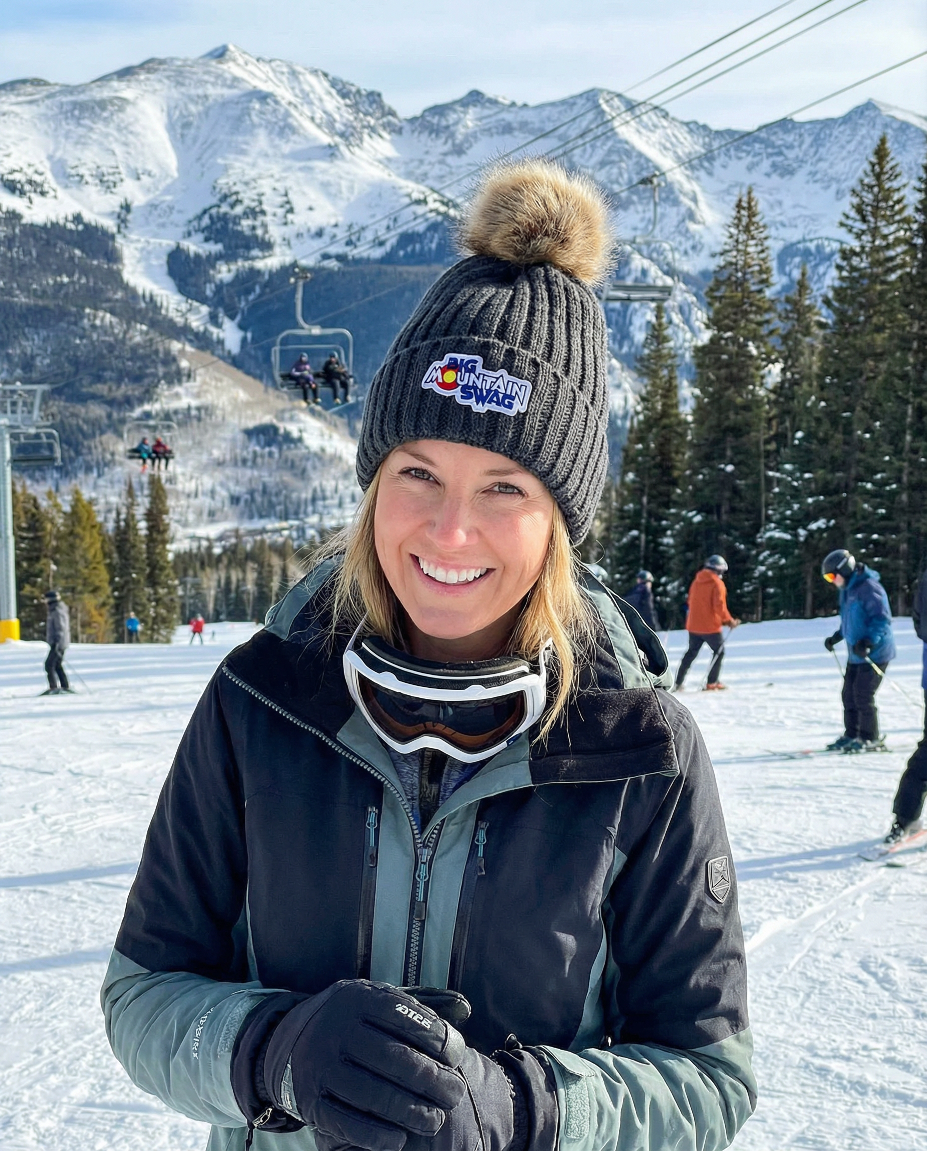 Colorado BMS Pom Pom Beanie