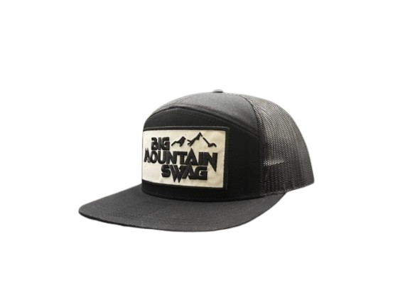 The Black Highline with BMS Classic Black Peak Patch