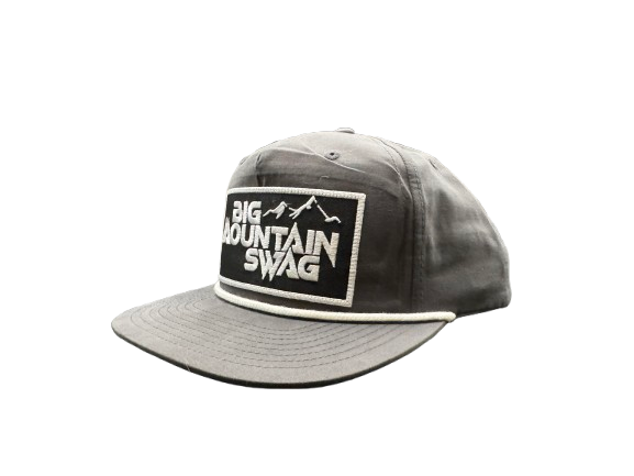 The Charcoal Spire with BMS Classic White Peak Patch