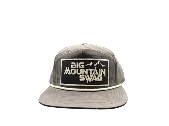 The Charcoal Spire with BMS Classic White Peak Patch