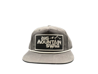 The Charcoal Spire with BMS Classic White Peak Patch