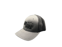 The Charcoal / Black Trucker with BMS Classic Black Peak