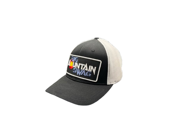 The Trucker in Black / White with BMS Colorado Classic Patch