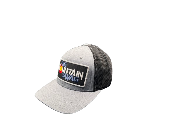 The Trucker in Heather Grey / Black with BMS Colorado Classic Patch