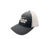 The Trucker in Black / White with BMS Classic White Peak