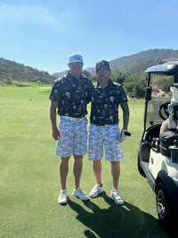 The Hardcore White Trucker with BMS Classic Black Peak Patch