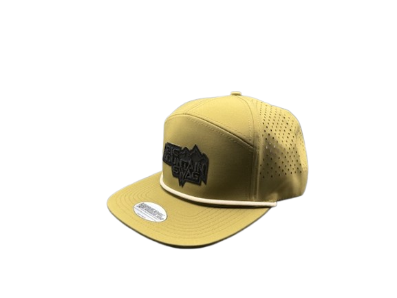 The Hardcore Olive Trucker with BMS Blackout 3D PVC Patch