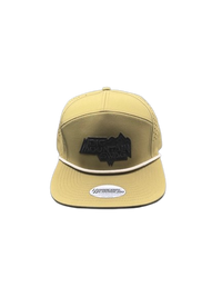 The Hardcore Olive Trucker with BMS Blackout 3D PVC Patch