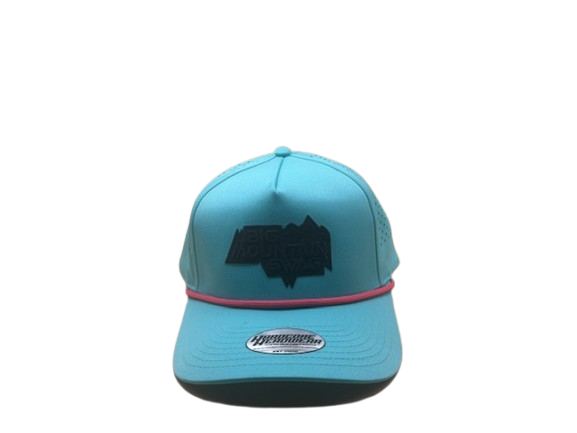 The Hardcore Cotton Candy Trucker with BMS Blackout 3D PVC Patch