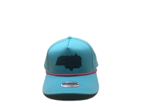 The Hardcore Cotton Candy Trucker with BMS Blackout 3D PVC Patch