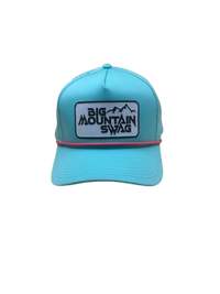 The Hardcore Cotton Candy Trucker with BMS Classic Black Peak Patch