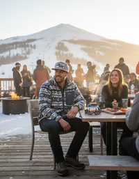 The Quarry Highline with BMS Classic Black Peak Patch