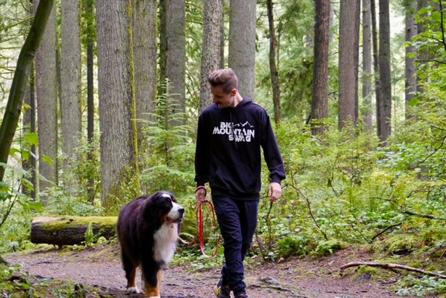 Hoodie BMS White Classic Peak