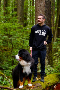 Hoodie BMS White Classic Peak