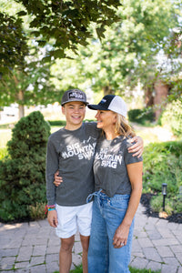 The Charcoal Spire with BMS Classic White Peak Patch