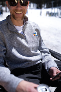 Men's 1/4 Zip Pullover BMS Colorado Classic