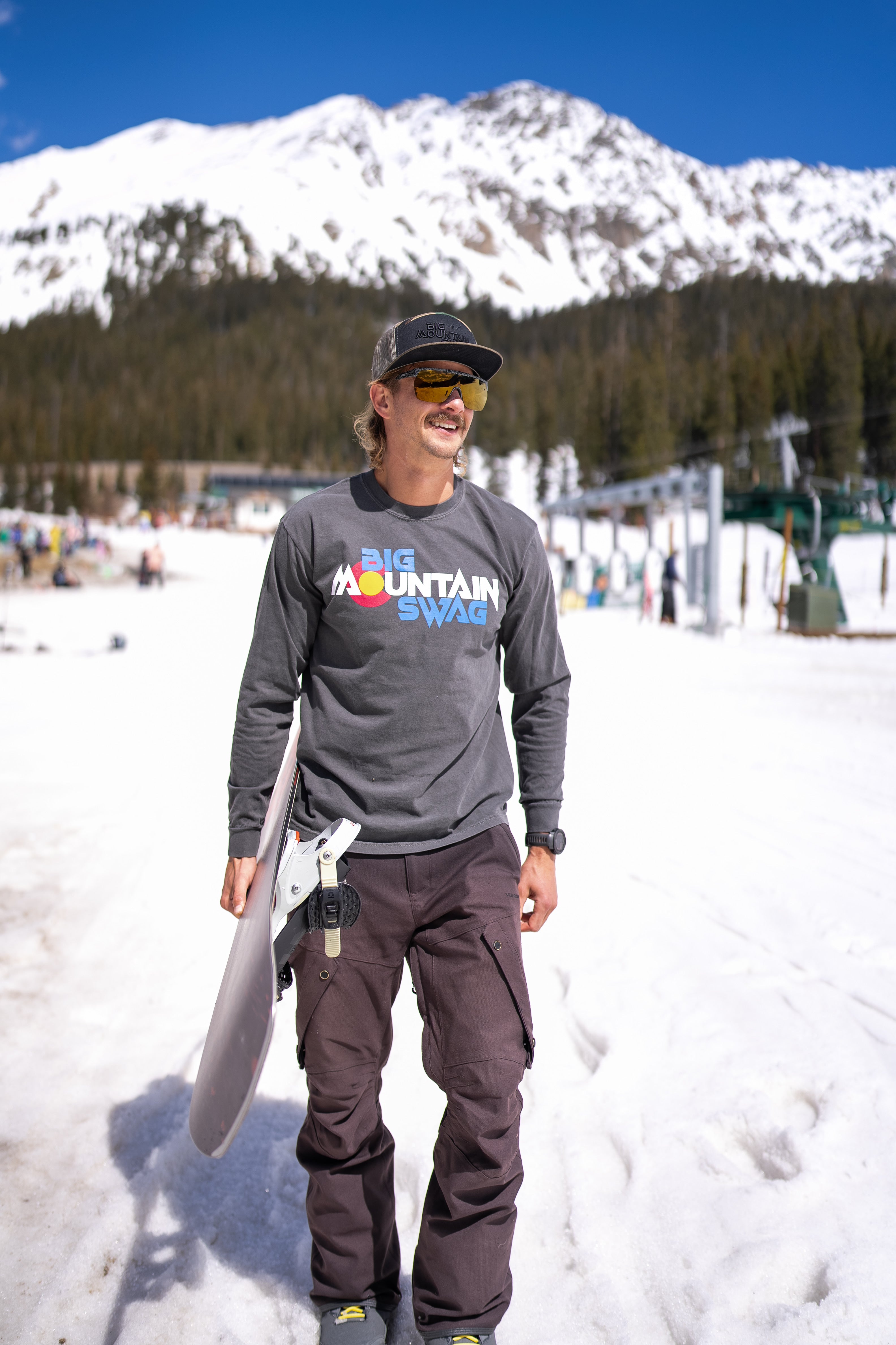 The Black & Green Camo Highline with BMS Classic Black Peak