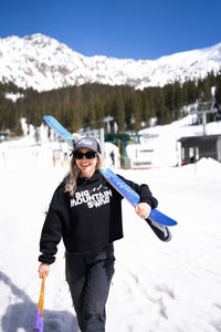 The Trucker in Heather Grey / Black with BMS Classic White Peak