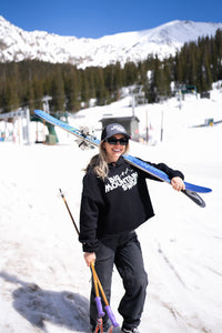 The Charcoal / Black Tucker with BMS Classic White Peak