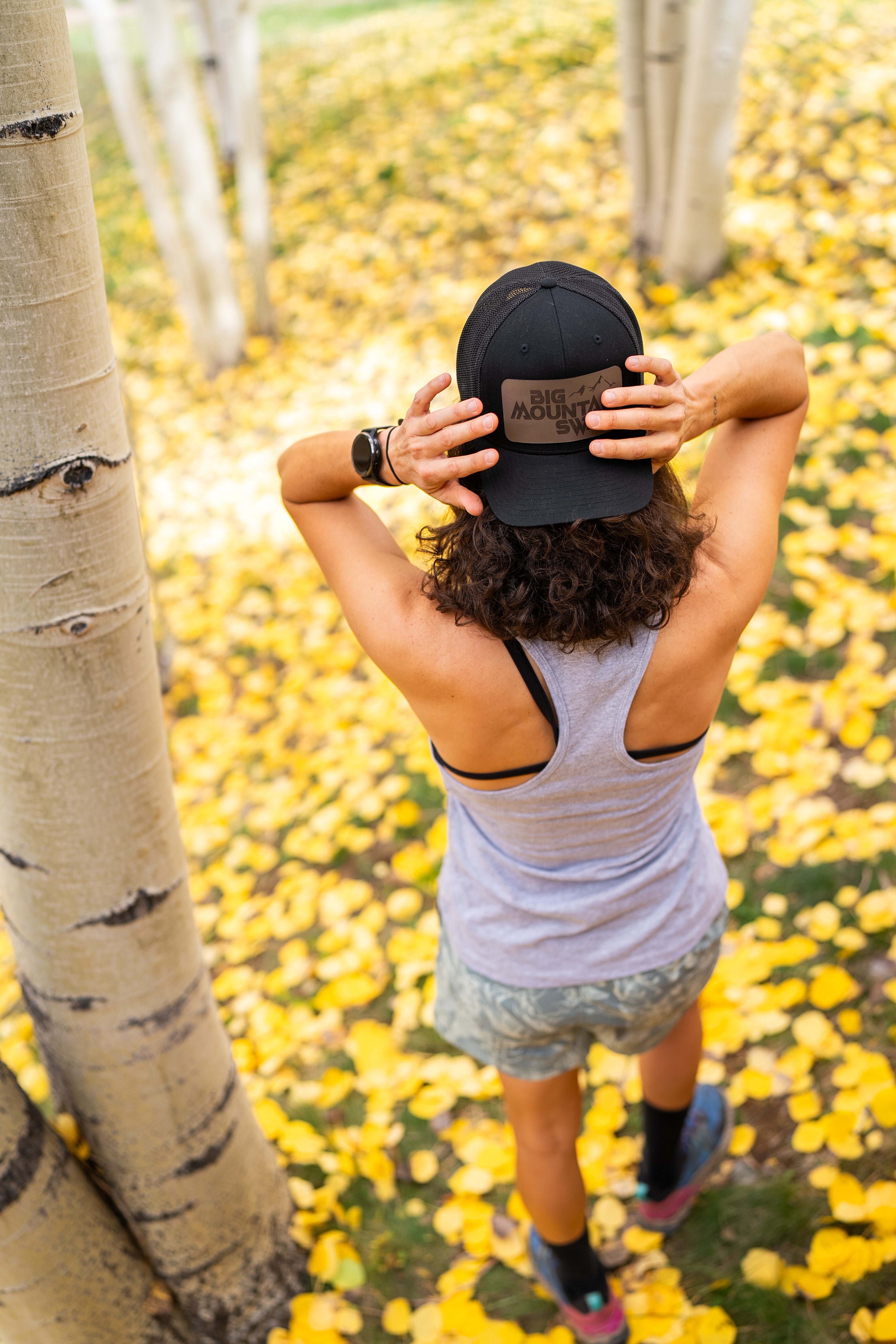 Racerback Tank BMS Classic White Peak