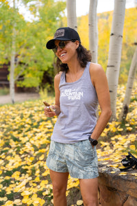 Racerback Tank BMS Classic White Peak