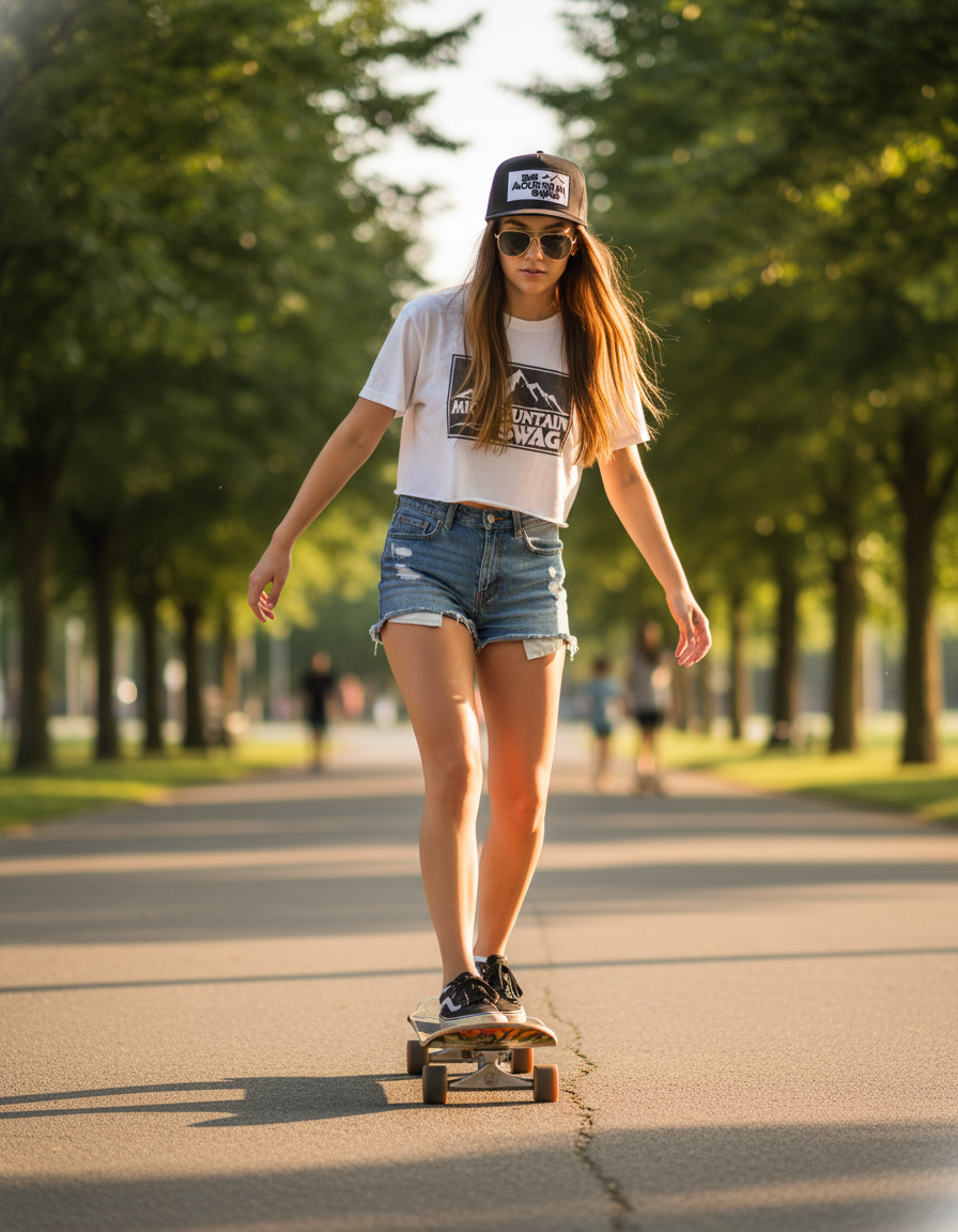 The Black Highline with BMS Classic Black Peak Patch