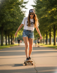 The Black Highline with BMS Classic Black Peak Patch